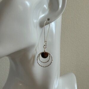 Mixit Drop Dangle Hoop Earrings